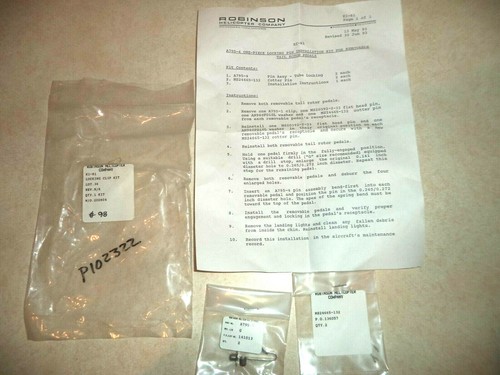 Robinson R44 Helicopter Pins A795-5 and MS24665-132 - Picture 1 of 4