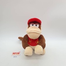 Muñeca de juguete de 8" de peluche Diddy Kong I474 Donkey Kong All Star Collections Sanei Japón