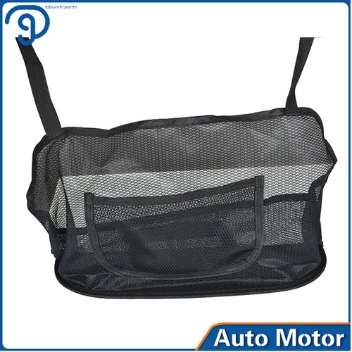 For Universal Car Seat Back Holder Elastic Black Net Pocket Storage Organizer - Picture 6 of 15