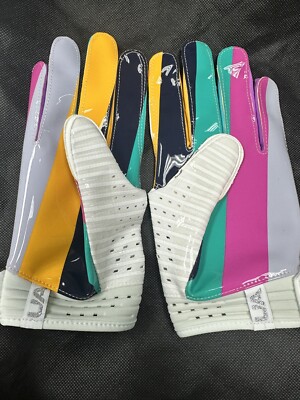 New Under Armour UA Spotlight NFL Football Gloves Men's Sz X-LARGE