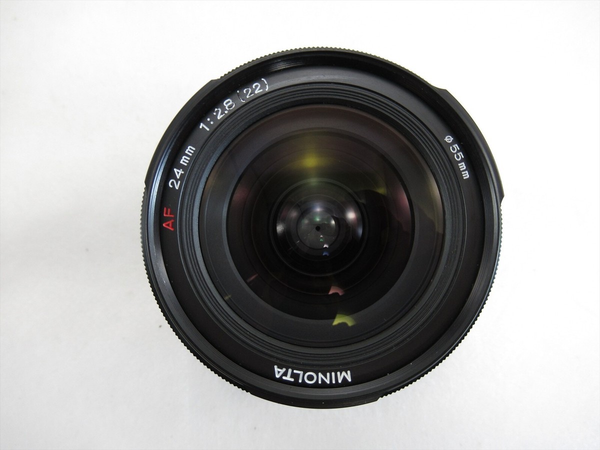 EXC+++++】Minolta AF 24mm f/2.8 (22) Wide Angle Lens A