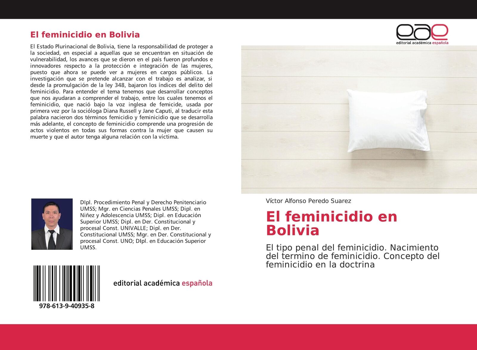 Thumbnail - El Feminicidio En Bolivia | Víctor Alfonso Peredo Suarez | Spanisch |
