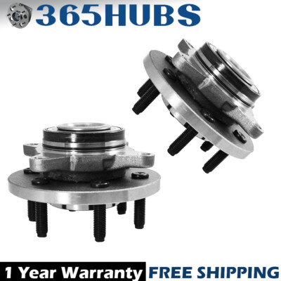 (2) Front Wheel Bearing Hub Assembly for 07-10 Ford Expedition *RWD