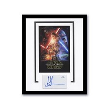 J.J. Abrams "Star Wars: The Force Awakens" AUTOGRAPH Signed Framed 11x14 Display