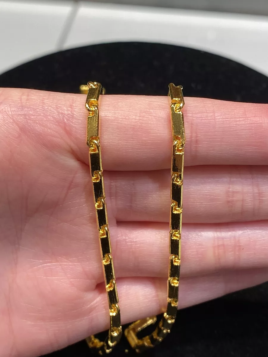 9999 24k Gold 75 Gram Box Chain Each Box Is Completely Solid 24