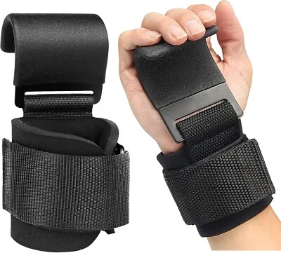 Guantes Para Levantar Pesas De Gym Soporte Muñequeras Levantamiento Fuerte