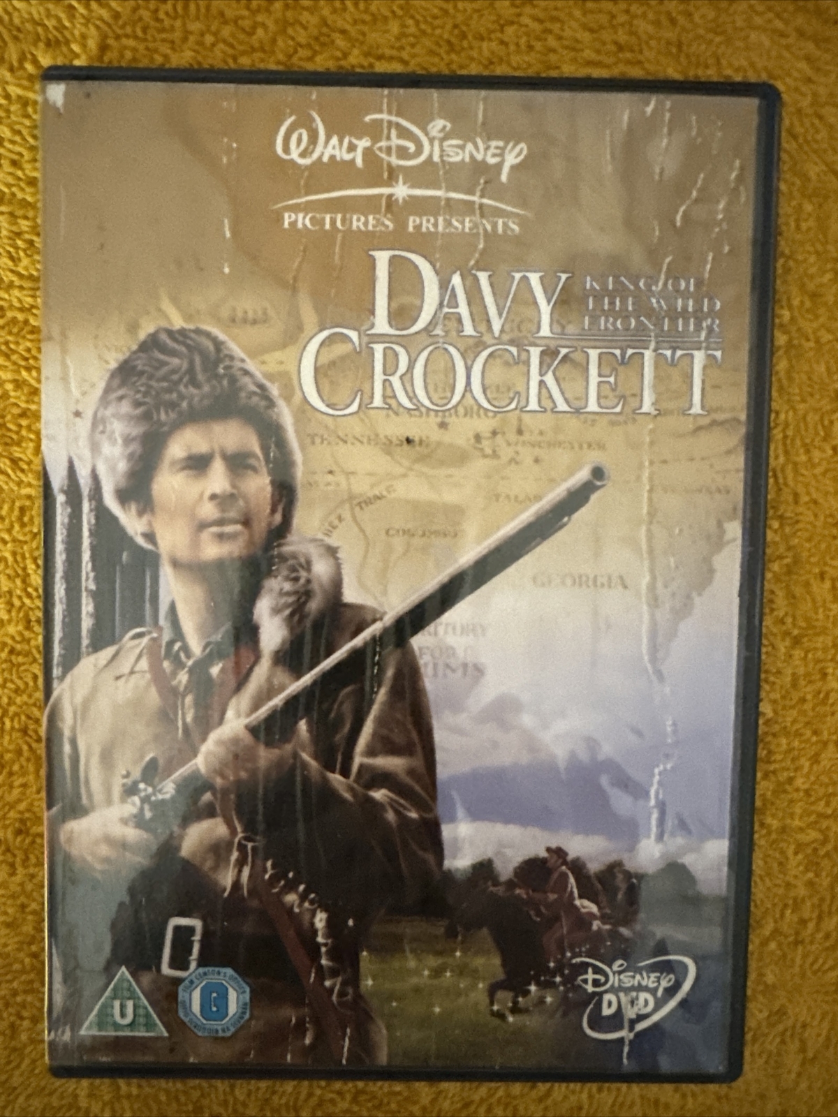 Davy Crockett - King Of The Wild Frontier (DVD, 2005) (446)