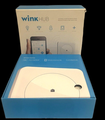 WINK HUB Model # PWHUB WH01 GEN1 SMART HOME HUB with Box