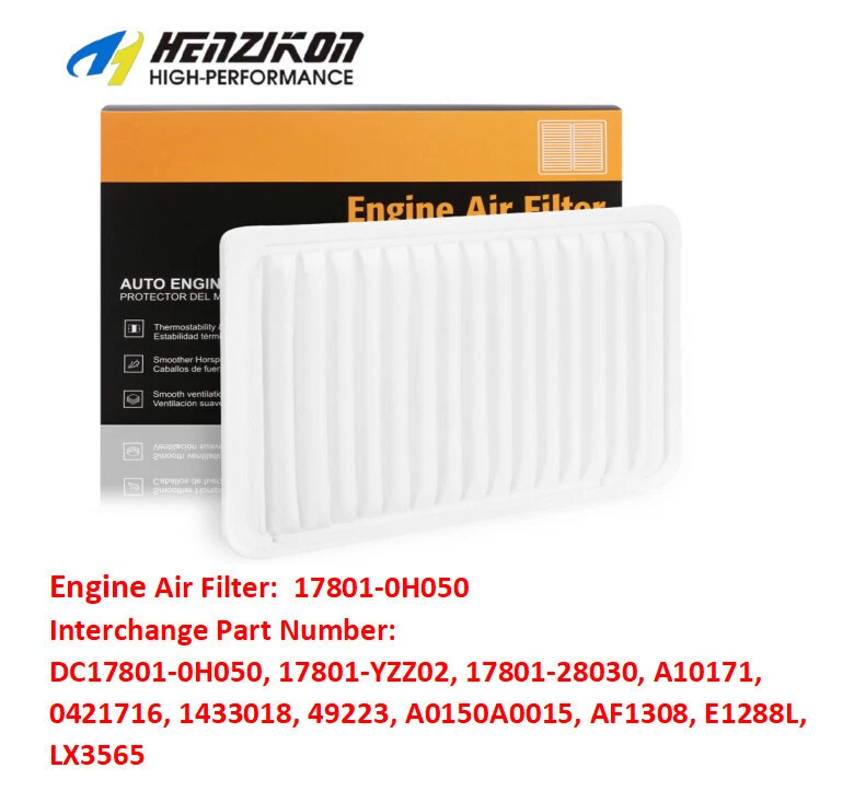 For 2009 - 2015 Toyota Venza 2.7L Air Filter 17801-YZZ02 17801-28030 178010H050 Foto 3 de 4