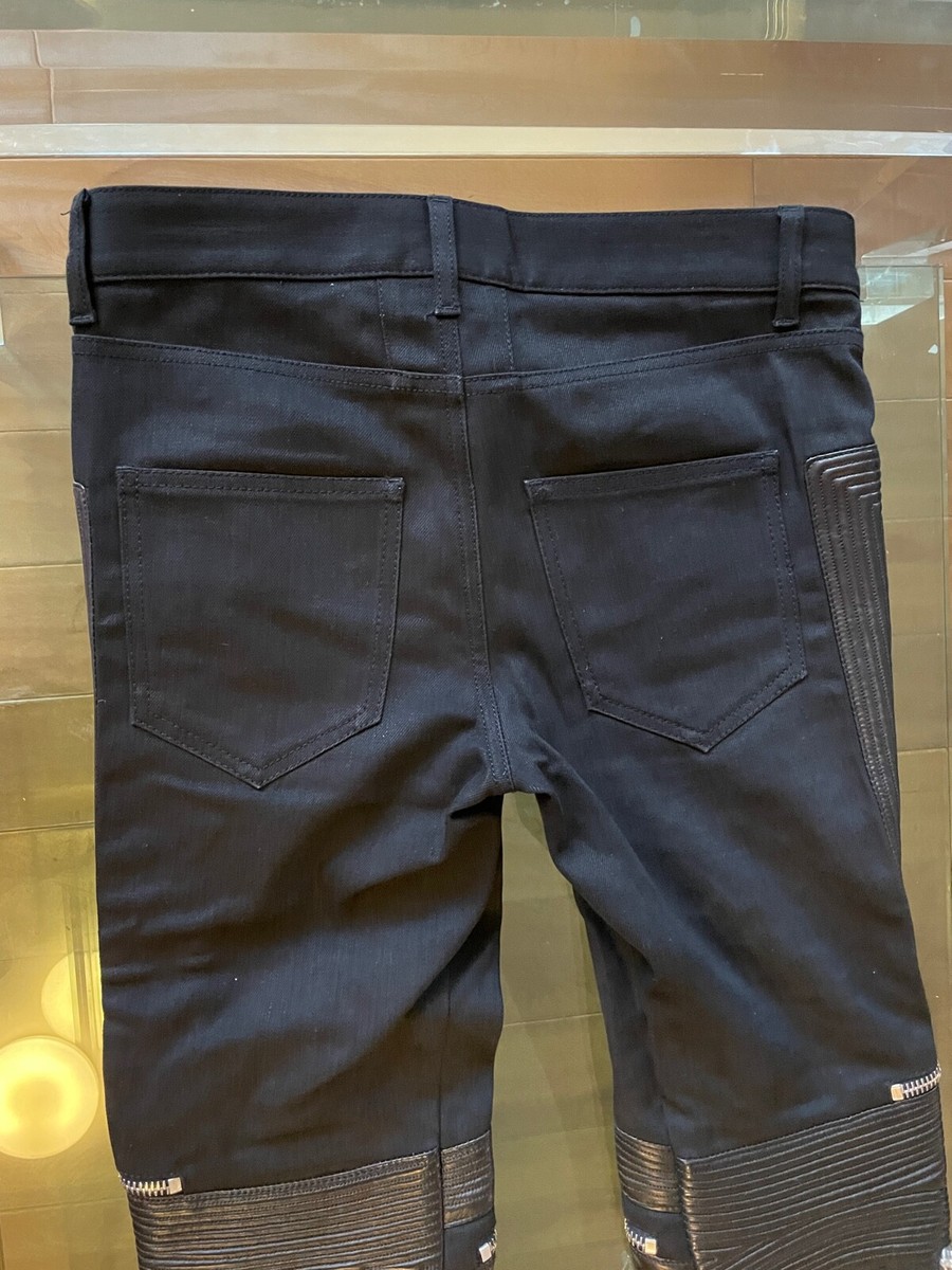 Saint Laurent サンローランbiker denim SAINT LAURENT Moto X Jeans Size 29 | eBay
