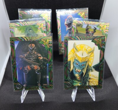1994 Power Rangers The New Season Retail Foil (6) Lord Zedd Goldar Mantis & More