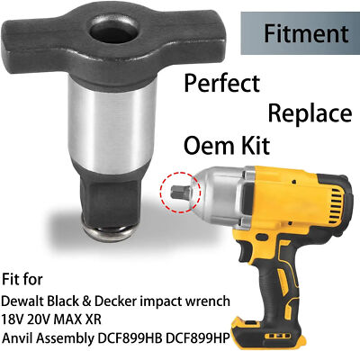 N415875 Anvil Assembly 1/2'' For DeWalt Impact Wrench DCF899HP DCF899HB Hog Ring