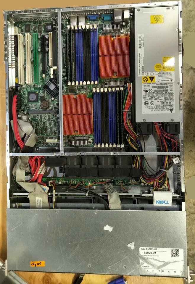 Tyan TRANSPORT GT24B3992, Dual Proc/Quad Core, 4GB RAM, Rackmount Server - Image 2 of 4