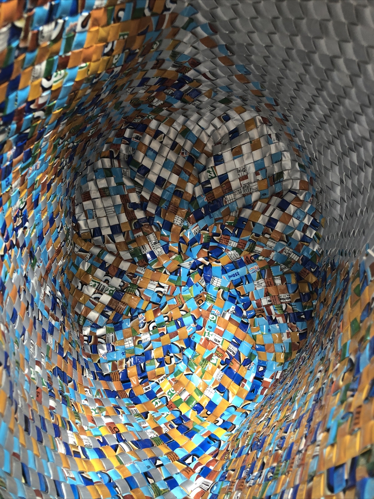 candy wrapper Extra large tote bag multi color - image 3