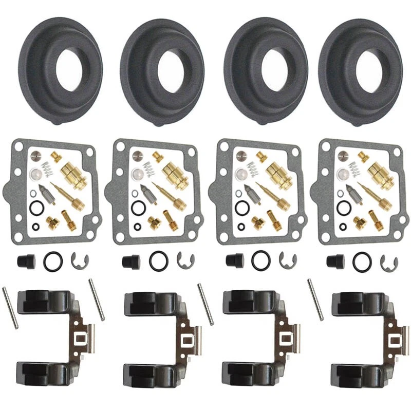 4X FOR Suzuki GS850 GS850G GS850GL 1980-1983 Carburetor Repair Kit Rebuild Float Foto 2 de 3