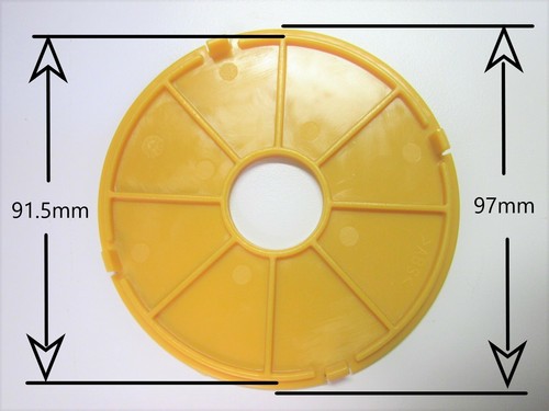 Router Table Insert Ring Set 97mm OD Fits Sears Craftsman Ryobi Bosch ...