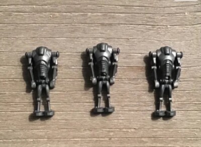 New LEGO Star Wars Lot of 3 Super Battle Droids sw1321 Lot 75372