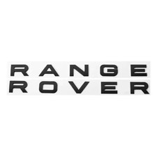 Range Rover Sport Grill & Boot Badge Emblem | ABS | Gloss & Matte/Easy Install