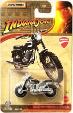 Matchbox - 2025 Mainline 06/100 Indiana Jones Themed Ducati Scrambler BBJFD94 