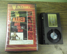 The Naked  The Dead Beta Format Aldo Ray Cliff Robertson