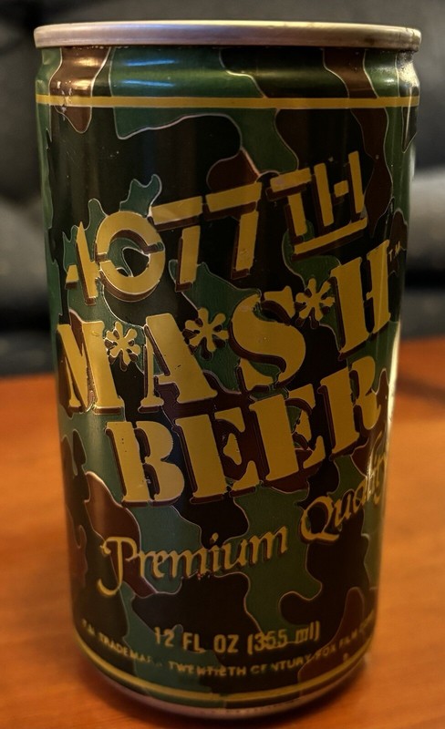4077th M*A*S*H Premium Quality Beer Can (Empty) In Great Condition 