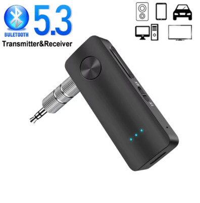 2-In-1 Bluetooth 5.3 Transmitter Empfänger 3.5mm Klinke Bluetooth Adapter KFZ