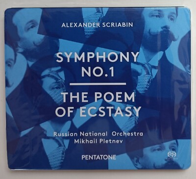 Alexander Scriabin Symphony No. 1 & The Poem Of Ecstasy Russian Na NEW SACD