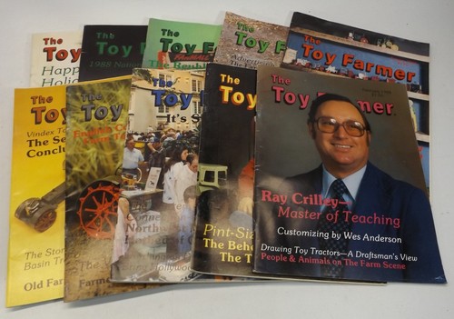 THE TOY FARMER (Tractors) Magazine 10 Months of 1988