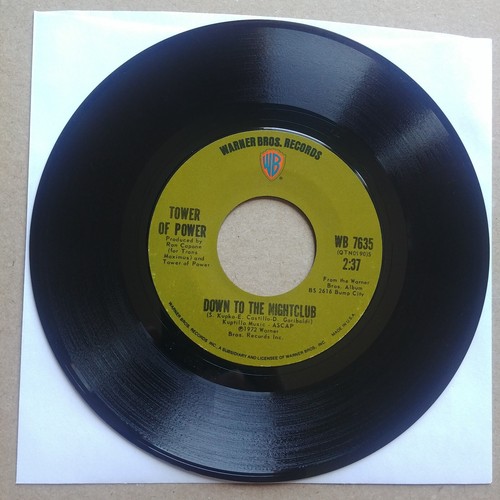 TOWER OF POWER What Happened To The World That Day 45 7" FUNK SOUL Record Vinyl - Picture 2 of 2