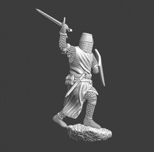 Northern Crusades Miniatures Medieval Crusader Knight 28mm 32mm 35mm 40mm 54mm