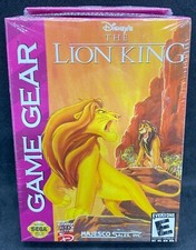 The Lion King New Factory Sealed - Majesco (1994, Sega Game Gear) WATA/VGA