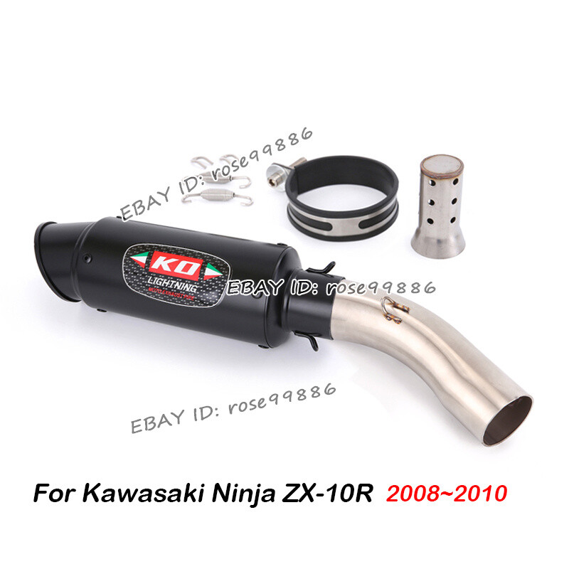 Modified Exhaust Muffler Pipe With DB Killer For Kawasaki Ninja