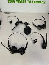 Lot of 4 Mixed Brand Jabra Mairdi Headset + 1x M800BT