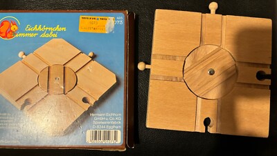 Eichhörnchen Gimmer Dabei antikes Zugset Kreuzung mit Drehscheibe, hat Box sehr guter Zustand