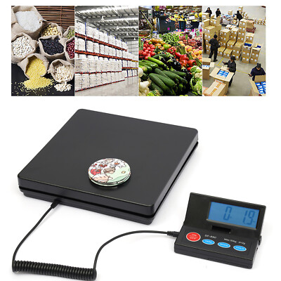 LCD Paketwaage Präzisionswaage Briefwaage Plattformwaage Tischwaage 2g bis 50kg