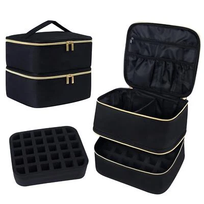 IGADGITZ HOME Nagellack Aufbewahrung Tasche Organizer Nageldesign Koffer Maniküre Zubehör Etui