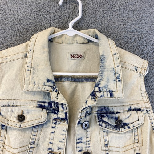 GIRLS MUDD JEAN VEST SIZE XL / 41-23 - Picture 3 of 9