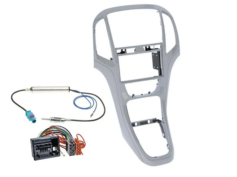 JVC KW-M180DBT 2DIN DAB+ Autoradio für Opel Astra J ab 2009 platin - Bild 2 von 4