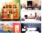 mini dolls paper lot:  Queen Mary's book+Doll House pattern +40 pages clippings — photo 3