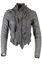 Givenchy Crystal And Leather Jacket Fr 38 Uk 10
