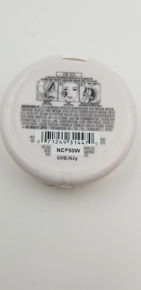 L'Oreal Paris True Match Lumi Buildable Cushion Foundation C8 Cocoa - Image 2 of 2