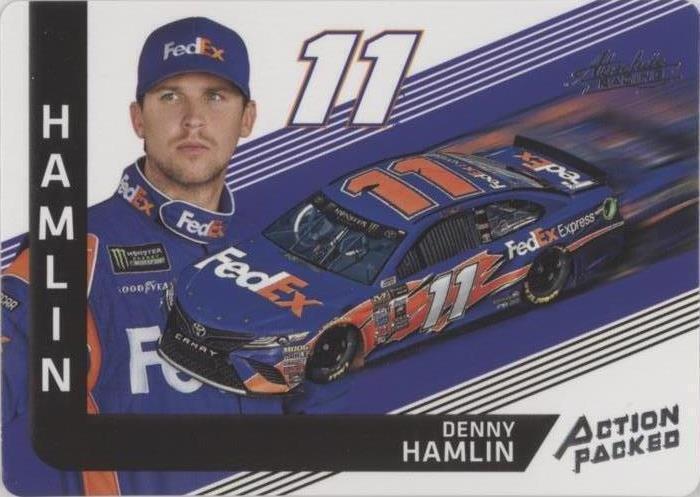 2017 Panini Absolute - Denny Hamlin #AP9 - 1 of 1
