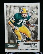 2016 Classics 'Legends' Glossy #134 Forrest Gregg Green Bay Packers