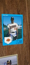 1989 PROCARDS SIGNED AUTO ROOKIE CARD BILLY TAYLOR LAS VEGAS STARS # 3