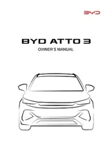 BYD ATTO 3 OWNERS MANUAL HANDBOOK NEW PRINT - FREE POSTAGE