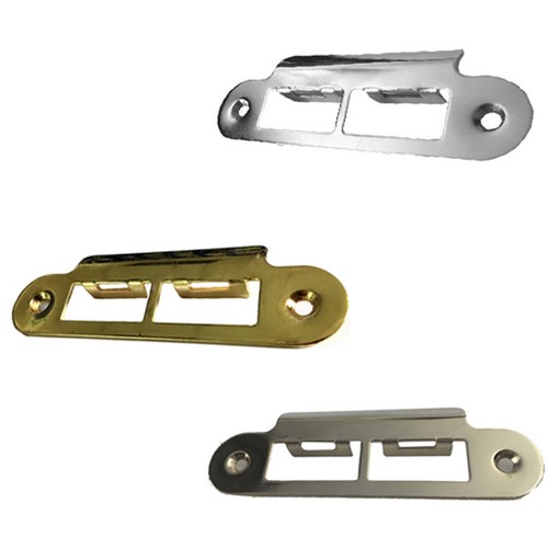 LONG STRIKE PLATES FOR SASH DOOR LOCKS AND LATCHES TUBULAR MORTICE