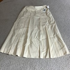 Vintage Wool Skirt Villager NWT Lined Defects Please See Photos AS IS lovely
