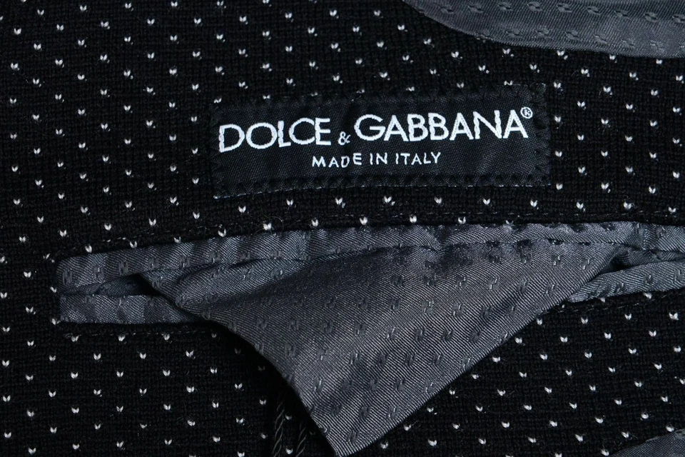 Abrigo Deportivo Blazer Doble Pecho Lana Seda Hombre Dolce & Gabbana US 42 IT 52 Foto 4 de 4