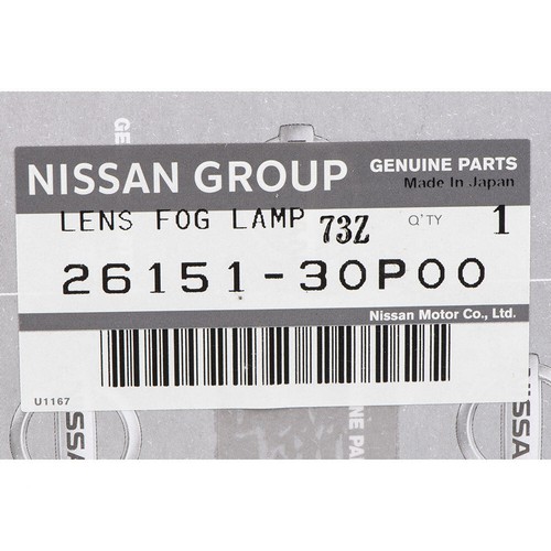1990-1996 Nissan 300ZX Left Driver & Right Passenger Fog Light Lamp Lens Set OEM - Picture 6 of 6