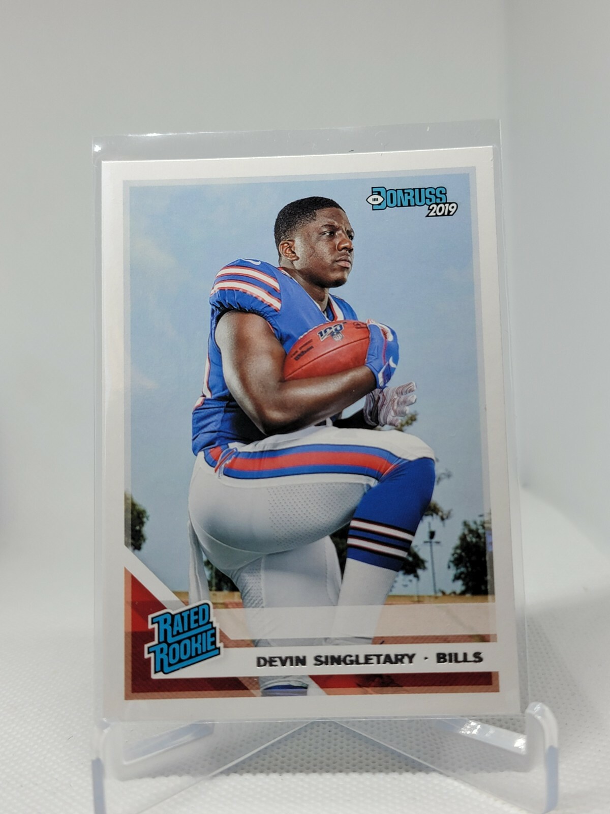 2019 Donruss Devin Singletary RC Rated Rookie #328 Buffalo Bills B4A
